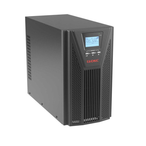 ИБП Онлайн для Small Tower 3000 ВА/2700Вт 1/1 4xSchuko EPO USB RS-232 RJ45 8х7А.ч DKC SMALLT3A10S