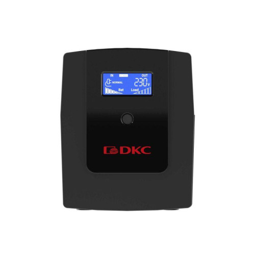 Источник бесперебойного питания ИБП Info LCD 1500В.А Schuko (3) USB + RJ45 DKC INFOLCD1500S