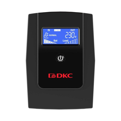 Источник бесперебойного питания ИБП Info LCD 600В.А IEC C13 (3) USB + RJ45 DKC INFOLCD600I