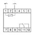 Реле промежуточное PK-1P/Un (монтаж на DIN-рейке 35мм 12В AC/DC 16А перекл.) F&F EA06.001.001