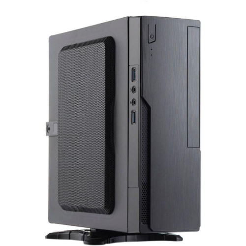 Корпус с блоком питания 220Вт Case FL-BQ5 mITX 1х5.25EXT(slim) 1x2.5INT 2хUSB3.0 HDA 1x40fan w/220W TFX PSU Tool-Free w/1.2m EU pwr cord Foxline 1000525027