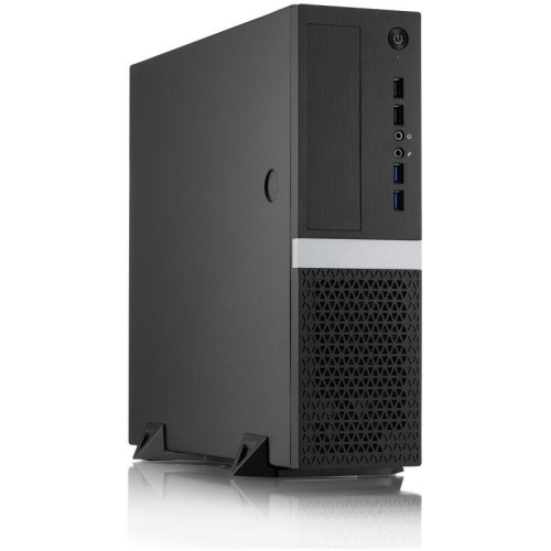 Корпус с блоком питания 300Вт Сase mATX Desktop 300W FL-211 mATX case black w/PSU TFX 300W w/2хUSB2.0+2хUSB3.0 w/pwr cord w/ 8cm FAN Foxline 1000625813