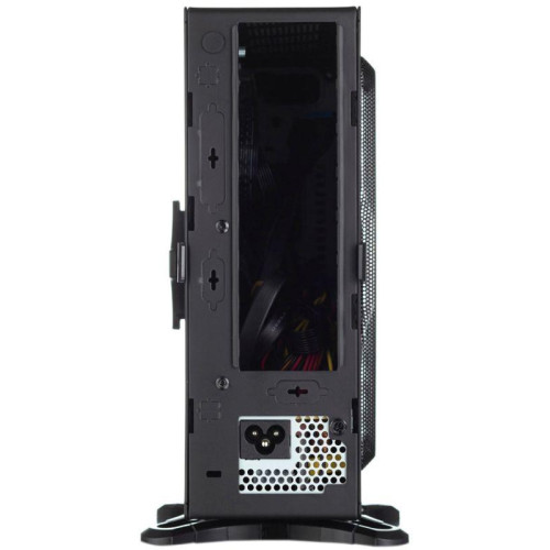 Корпус с блоком питания 220Вт Case FL-BQ5 mITX 1х5.25EXT(slim) 1x2.5INT 2хUSB3.0 HDA 1x40fan w/220W TFX PSU Tool-Free w/1.2m EU pwr cord Foxline 1000525027