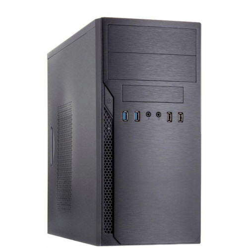 Корпус с блоком питания 450Вт Case FL-628 mATX 2х5.25EXT 1х3.5EXT 3х3.5INT 2хUSB2.0+2хUSB3.0 HDA w/o FAN w/450W ATX PSU w/1.2m EU pwr cord Foxline 1000459051