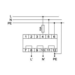 Фильтр сетевой помехоподавляющий ОР-230 230В 50Гц 10А F&F EA10.001.001