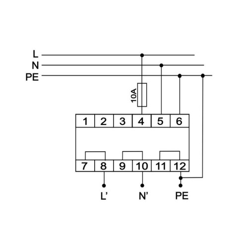 Фильтр сетевой помехоподавляющий ОР-230 230В 50Гц 10А F&F EA10.001.001