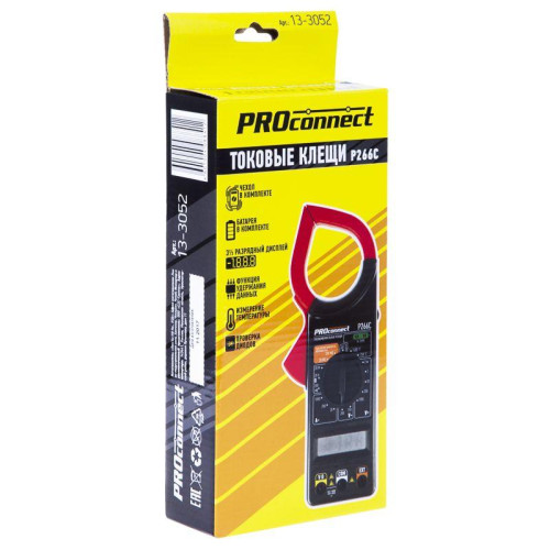 Клещи токовые P266C PROCONNECT 13-3052