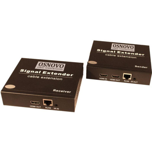 Комплект для передачи HDMI ИК управления RS232 по сети Ethernet расстояние передачи 