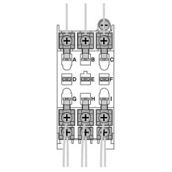 Разъем для втычного авт. выкл. Susol MCCB ASS'Y CONNECTOR KIT TD160~TS800 LS Electric 83261171807