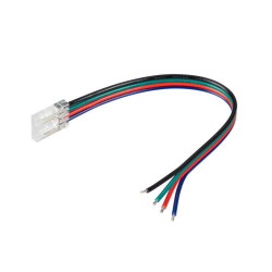 Коннектор COB-RGB-10mm-4pin-STW-L150 Лента-Провод Arlight 042064