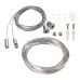 Подвес токопроводящий ARL-2x2m Set SILVER (Pad 9х2мм 2x18AWG) (провод 2х0.75) Arlight 019391(1)