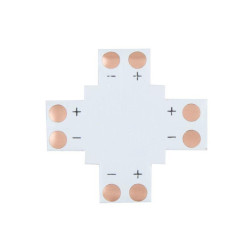 Плата соединительная (X) для одноцвет. LED лент 8мм Lamper 144-127