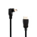 Кабель HDMI - HDMI 1.4 угловой 3м Gold PROCONNECT 17-6205-4