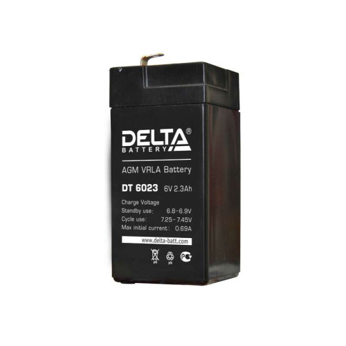 Аккумулятор ОПС 6В 2.3А.ч Delta DT 6023