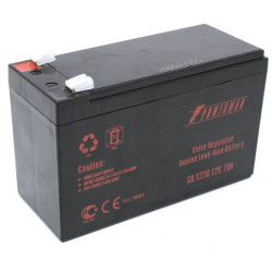 Батарея Battery CA1270 напряжение 12В емкость 7А.ч макс. ток разряда 105А макс. ток заряда 2.1А свинцово-кислотная типа AGM тип клемм F2 Д/Ш/В 151/65/94 2.2кг POWERMAN 1000425502