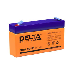 Аккумулятор UPS 6В 1.2А.ч Delta DTM 6012