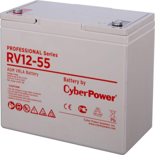 Батарея аккумуляторная PSRV 12-55/12В 55А.ч CyberPower 1000527490