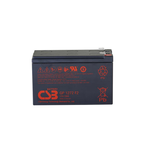 Аккумулятор 12В 7.2А.ч CSB GP1272 F2 12V 28W