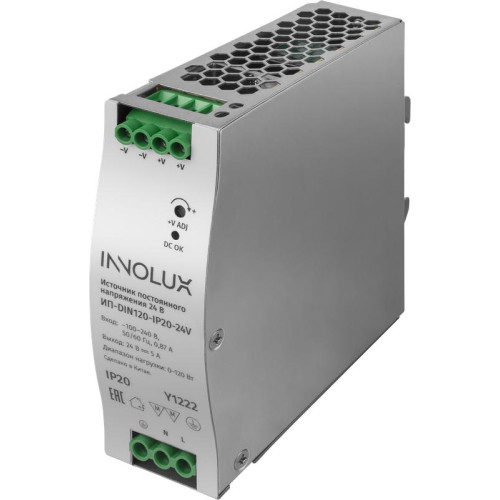 Драйвер для светодиодной ленты 97 441 ИП-DIN120-IP20-24V INNOLUX 97441