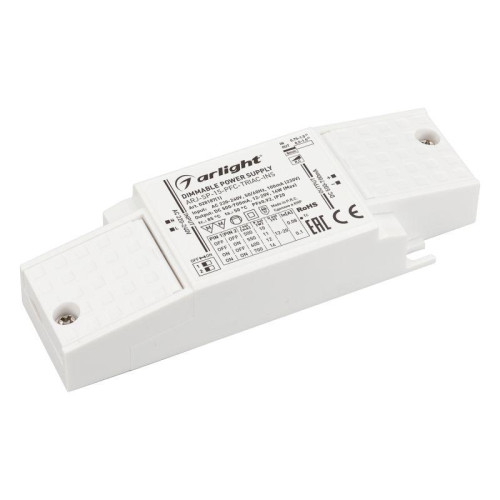 Блок питания ARJ-SP-15-PFC-TRIAC-INS 14Вт 12-20В 0.5-0.7А IP20 пластик Arlight 028187(1)