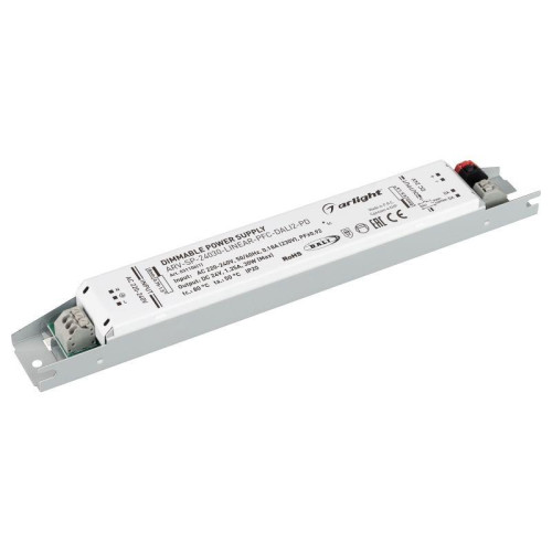 Блок питания ARV-SP-24030-LINEAR-PFC-DALI2-PD 24В 1.25А 30Вт IP20 металл Arlight 031106(1)