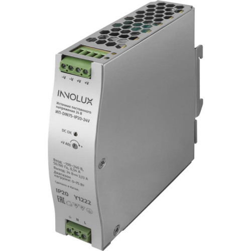 Драйвер для светодиодной ленты 97 440 ИП-DIN75-IP20-24V INNOLUX 97440