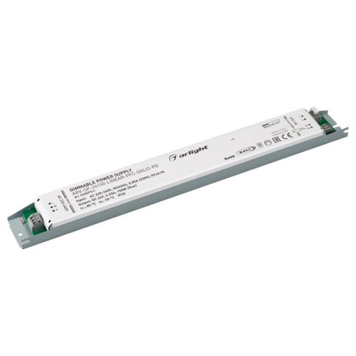 Блок питания ARV-SP-24150-LINEAR-PFC-DALI2-PD 24В 6.25А 150Вт IP20 металл Arlight 025597(1)