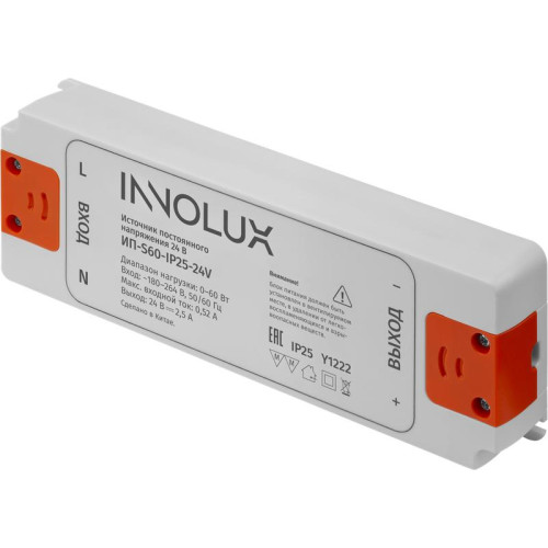 Драйвер для светодиодной ленты 97 430 ИП-S60-IP25-24V INNOLUX 97430