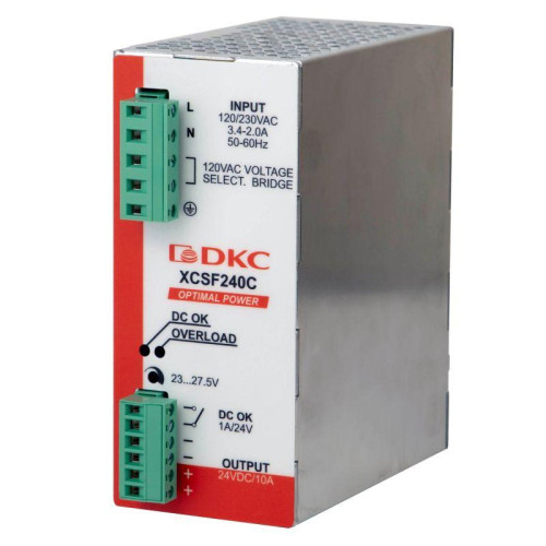 Источник питания OPTIMAL POWER 1ф 240Вт 5А 48В с ORing диодом DKC XCSF240DP