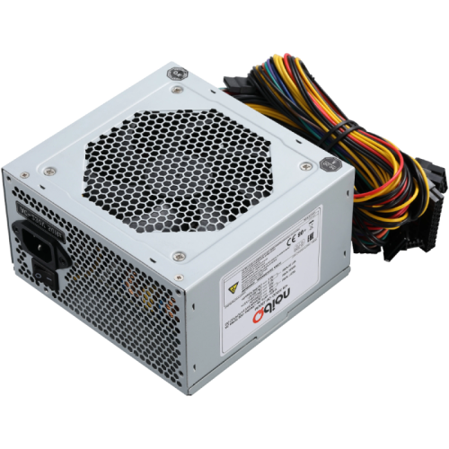 Блок питания QD500 80+ Power Supply QDION ATX 500Вт 120мм 5xSATA 1xPCI-E(6+2) APFC 80+ FSP 1000430224