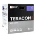 Кабель витая пара F/UTP кат.6 4 пары solid 23AWG оболочка LSZH нг(А)-HF TERACOM PRO сер. (уп.305м) EKF TRP-6FTP-04LSH-GY-IN3