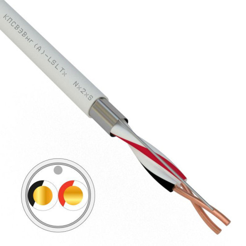 Кабель КПСВЭВнг(А)-LSLTx 1х2х0.5 (м) Rexant 01-4870-1
