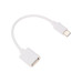 Кабель OTG Type C на USB/2.4A/PVC/white/1m/Rexant 18-1180