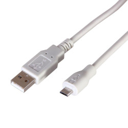 Шнур micro USB (male) - USB-A (male) 3м Rexant 18-1166