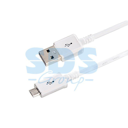 Кабель USB microUSB длинный штекер 1м бел. Rexant 18-4269-20