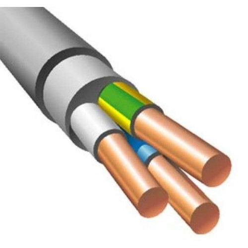 Кабель NUM-J 3х2.5 (бухта) (м) ЭЛЕКТРОКАБЕЛЬ НН 000006667