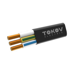 Кабель TOKOV ELECTRIC ВВГ-Пнг(А)-LS 3х6 ОК (N PE) 0.66кВ (м) ТХМ00407699