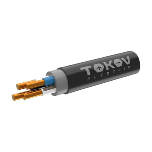 Кабель TOKOV ELECTRIC ВВГнг(А)-LS 4х6 ОК (N) 0.66кВ (м) ТХМ00407707