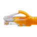 Патч-корд UTP 5e 4х2 26AWG (7х0.16мм) Cu LSZH 2м желт. SUPRLAN 10-0163