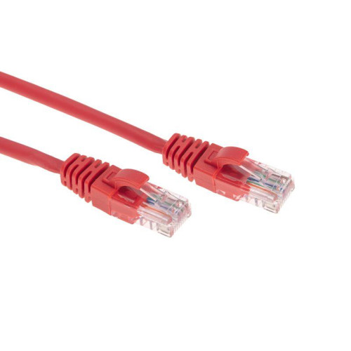 Патч-корд U/UTP CAT 6 RJ45-RJ45 26AWG LSZH красн. 5м Rexant 02-0293-5