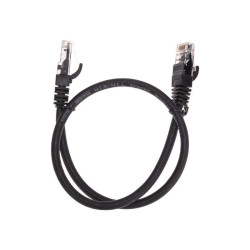 Патч-корд U/UTP CAT 6 RJ45-RJ45 26AWG LSZH черн. 0.5м Rexant 02-0292-05