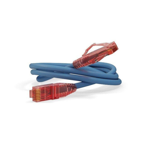 Патч-корд кат.5E U/UTP LSZH PC-LPM-UTP-RJ45-RJ45-C5e-0.3M-LSZH-BL 0.3м син. Hyperline 229926