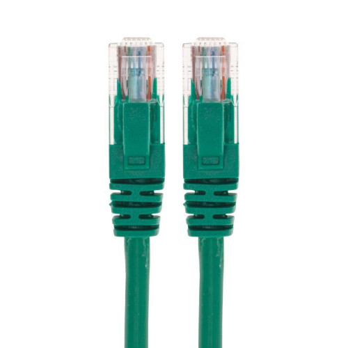 Патч-корд U/UTP CAT 6 RJ45-RJ45 26AWG LSZH зеленый 0.5м Rexant 02-0296-05