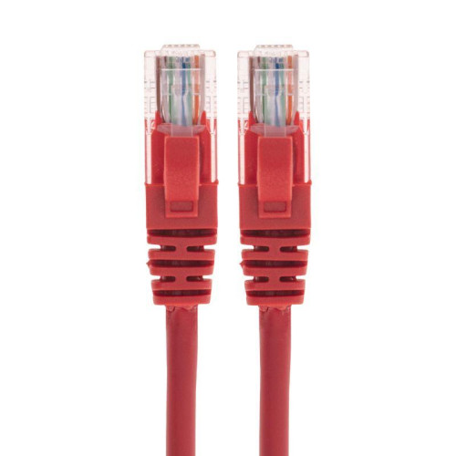 Патч-корд U/UTP CAT 6 RJ45-RJ45 26AWG LSZH красн. 0.5м Rexant 02-0293-05