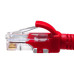 Патч-корд UTP 5e 4х2 26AWG (7х0.16мм) Cu LSZH 3м красн. SUPRLAN 10-0154