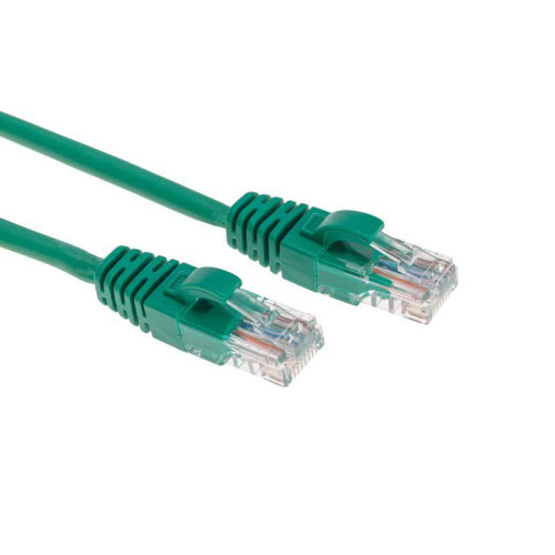 Патч-корд U/UTP CAT 5e RJ45-RJ45 26AWG LSZH зеленый 5м Rexant 02-0106-5