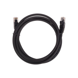 Патч-корд U/UTP CAT 6 RJ45-RJ45 26AWG LSZH черн. 2м Rexant 02-0292-2