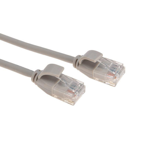 Патч-корд U/UTP CAT 6A (10G) RJ45-RJ45 28AWG LSZH сер. 0.5м Rexant 02-0380-05