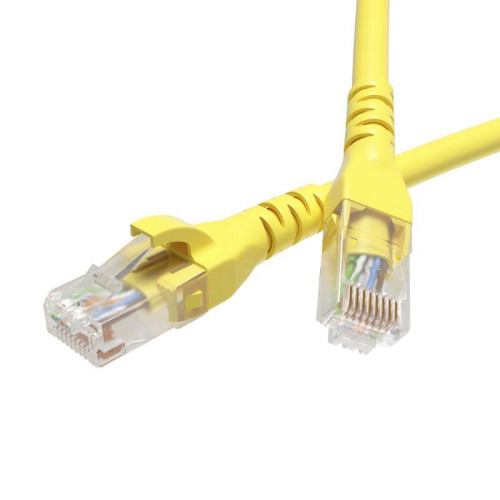 Патч-корд неэкранированный CAT6A U/UTP 4х2 LSZH 1.5м желт.  DKC RN6AUU4515YL