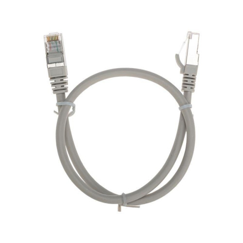 Патч-корд F/UTP CAT 6 RJ45-RJ45 26AWG LSZH сер. 0.5м Rexant 02-0210-05